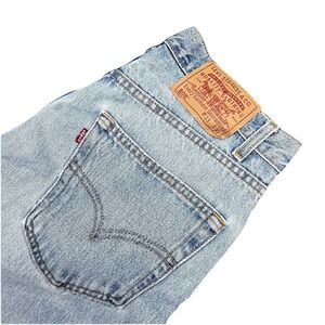 Vintage Levis 505 Jeans Mens Measured 33x30 Blue Denim Made In Canada Red Tab